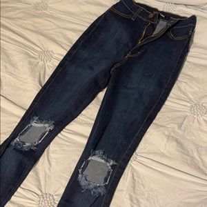 Tough luck jeans (Fashion Nova)